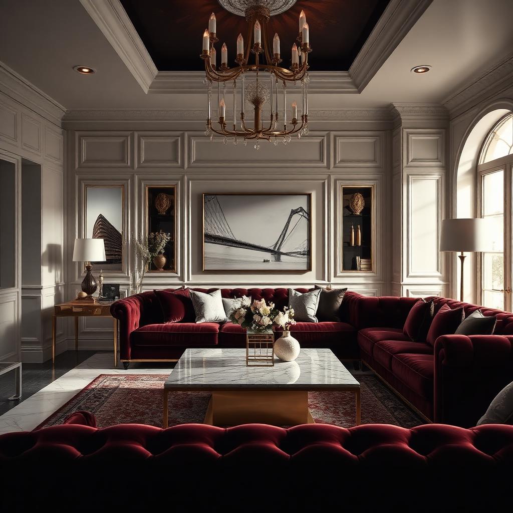 Living Room — luxury cleaning