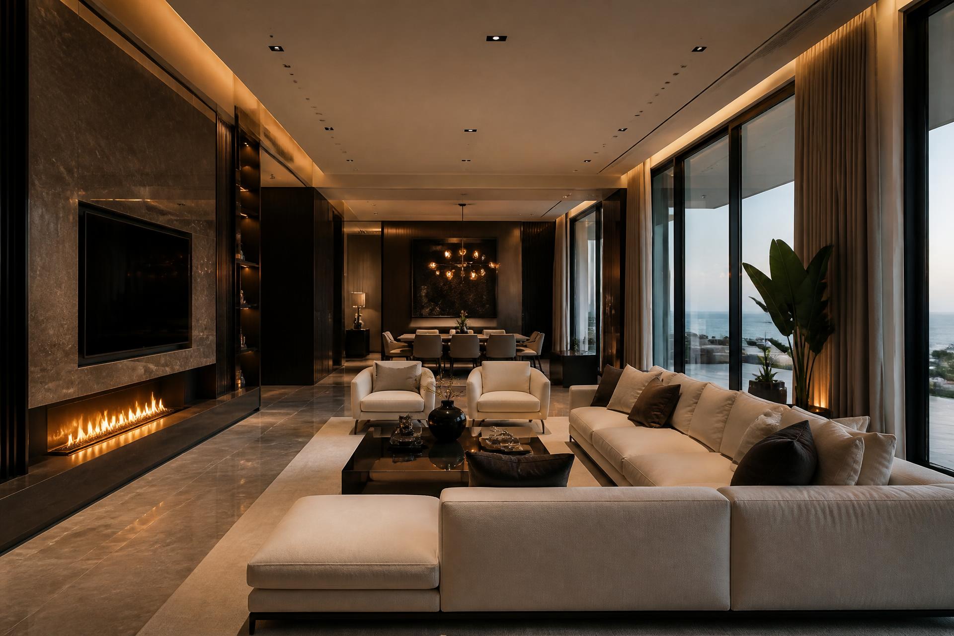 Luxury modern home interior